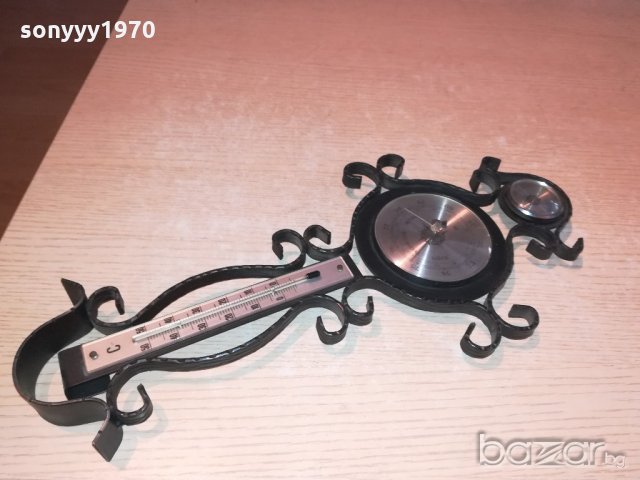 ретро колекция-ковано желязо-термо/хидро/баро-от швеицария, снимка 5 - Колекции - 20501185