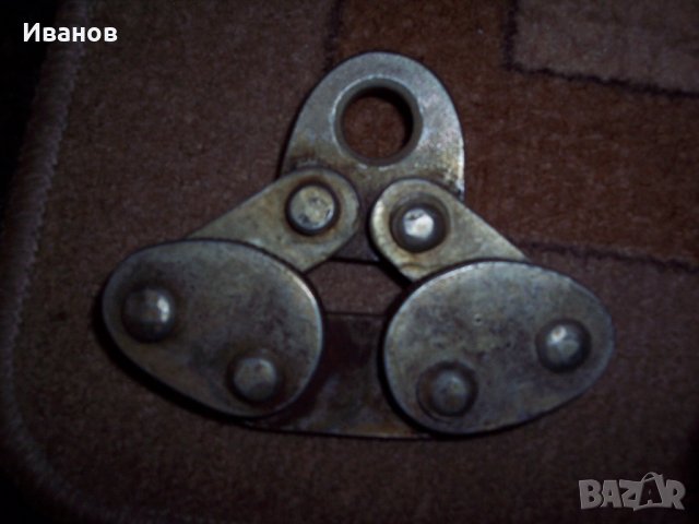 Зъбна скоба за захапване на арматурно желязо за опъване