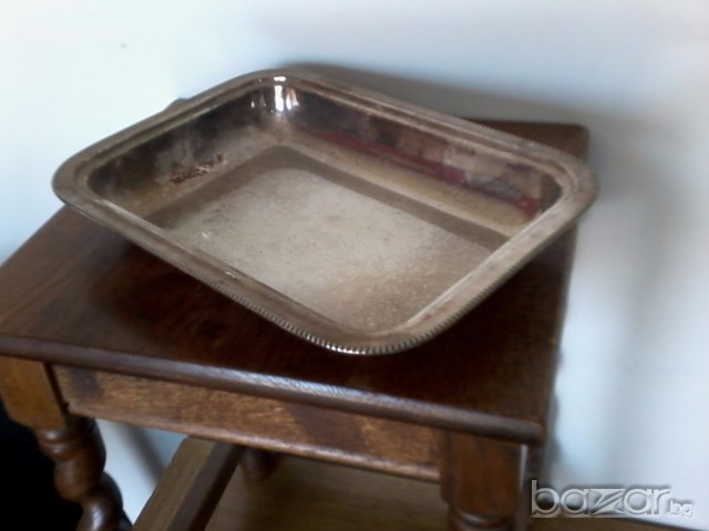 Стар масивен посребрен - Съд - 1бр!(5555608)