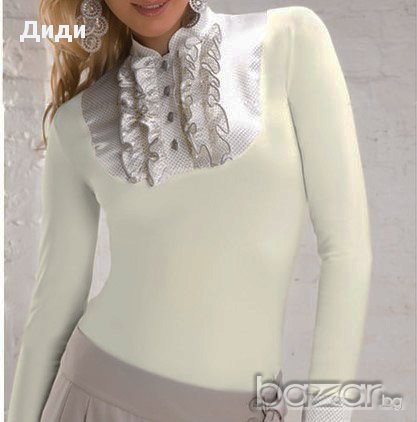 Дамска блуза в екрю марка Zaps