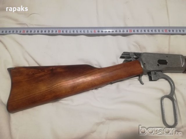 Военна карабина, пушка Winchester mod 92 - 1892. Реплика на легендарната и масова каубойска пушка., снимка 5 - Бойно оръжие - 21273693