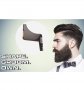 Уред за оформяне на брада шаблон за брада с гребен двустранен за мъже, снимка 4