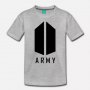 Мъжки и Дамски тениски BTS ARMY K-POP - 3 МОДЕЛА! Или с твоя идея!, снимка 2