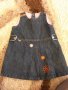 Дънкова рокличка , снимка 1 - Бебешки рокли - 24574709