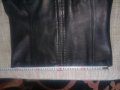 Дамско черно кожено яке, снимка 5