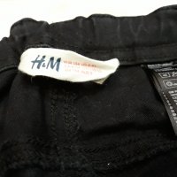 Детски черни дънки марка H&M Унисекс, снимка 3 - Детски панталони и дънки - 24538892