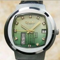 Ориент Календар 1970 година изключително  много рядък часовник.Окончателна цена., снимка 1 - Антикварни и старинни предмети - 24975957