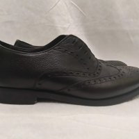 CANALI черни, кожени, официални обувки, снимка 1 - Официални обувки - 25905372
