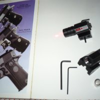 лазерен прицел *Red Dot*, снимка 4 - Оборудване и аксесоари за оръжия - 23320779