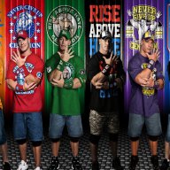 WWE! Детски кеч тениски на Джон Сина / John Cena HUSTLE RESPECT! Поръчай модел с твоя снимка, снимка 1 - Детски тениски и потници - 11389521