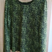 Дамска блуза еластан -XXL, снимка 1 - Блузи с дълъг ръкав и пуловери - 26042156