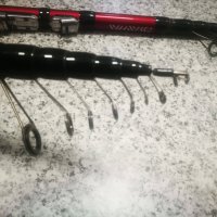 НОВО 2019 Теле Мач Телескоп с водачи Daiwa Catana 4.50м - акция 20-80гр , снимка 1 - Въдици - 24932391