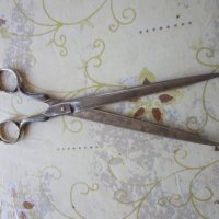 Уникални немски ножици ножица 19 век, снимка 6 - Фризьорски принадлежности - 25829039