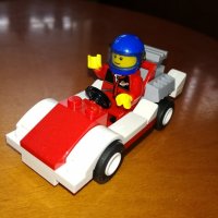 Конструктор Лего City - Lego 30150 Състезателна кола, снимка 1 - Конструктори - 25286545
