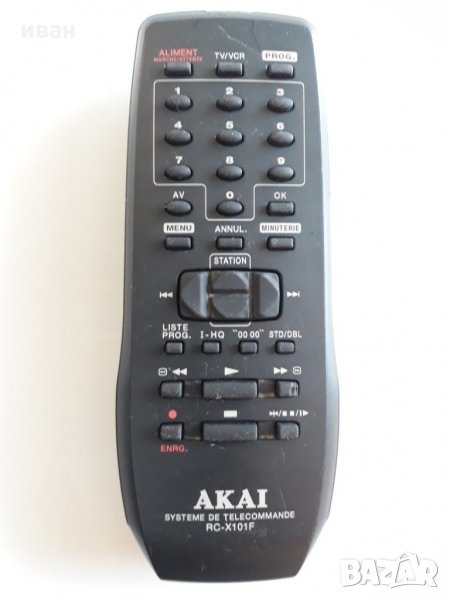 AKAI RC-X101F - дистанционно управление, снимка 1