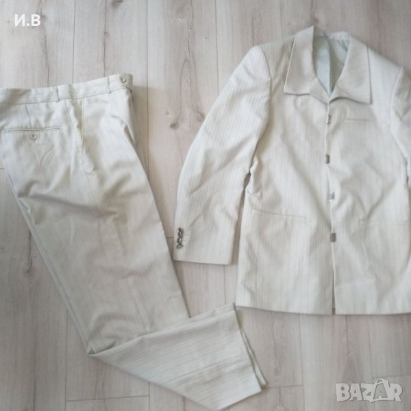 Мъжки костюм цвят шампанско, снимка 1