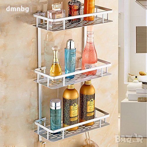 Алуминиева правоъгълна тройна етажерка R10, снимка 1