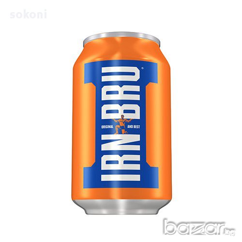 IRN BRU / Айрн Бру Газирана напитка 330мл, снимка 1