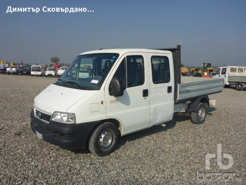 Fiat Ducato 2,3 JTD 2006г двойна кабина 7места, снимка 1