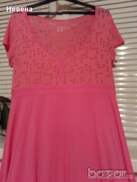 Лятна розова рокля, снимка 1