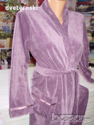 Дамски плюшени халати, снимка 2 - Нощници - 19634833