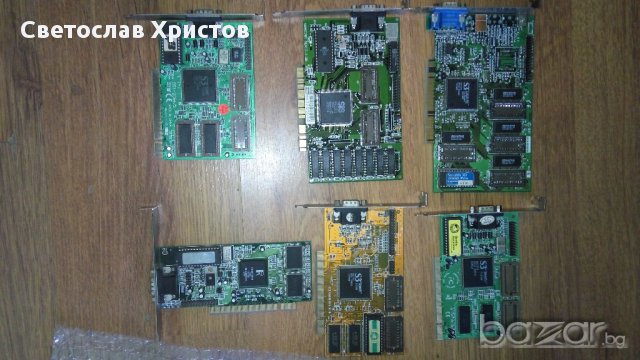 Продавам Видео карти PCI-E / AGP / PCI, снимка 1 - Видеокарти - 15352408