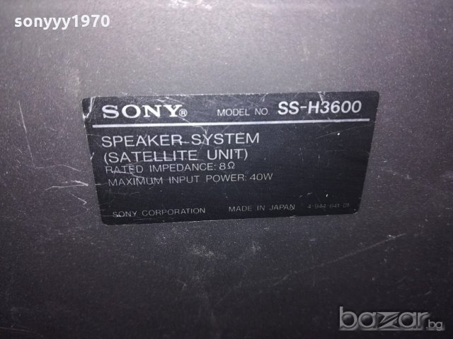 sony ss-h3600 made in japan-2х40w/8ohm-внос швеицария, снимка 12 - Тонколони - 20499625