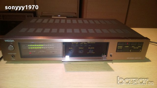 wega v550 hi-fi stereo amplifier-250watts-внос швеицария, снимка 5 - Ресийвъри, усилватели, смесителни пултове - 11270004