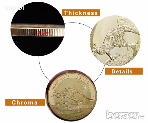 МОНЕТА АВСТРАЛИЙСКО КЕНГУРО, снимка 4 - Нумизматика и бонистика - 20264205