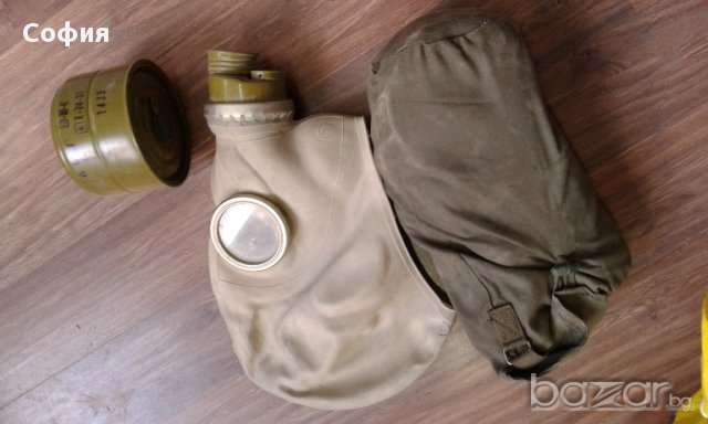 К-т противогаз ПГ1 с 1 филтър, имам и торбички за тях, снимка 12 - Други - 11259648