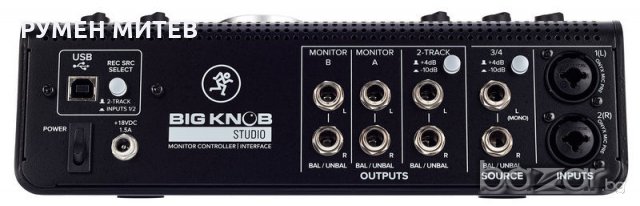 MACKIE BIG KNOB, снимка 8 - Ресийвъри, усилватели, смесителни пултове - 20182168