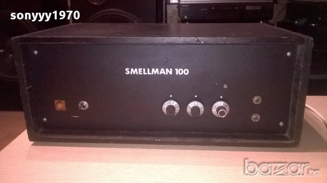 Smellman 100 amplifier-внос швеицария, снимка 3 - Ресийвъри, усилватели, смесителни пултове - 15925476