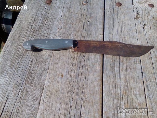 Старинен нож, снимка 1 - Антикварни и старинни предмети - 17998850