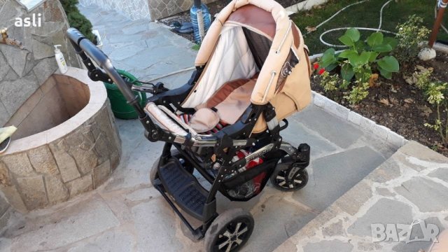 Бебешка количка BABY-MERC S6 3в1, снимка 1 - Детски колички - 22972390