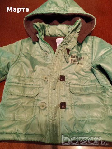 Намалявам!!!Детско зимно яке 24 месеца 86 см, снимка 2 - Бебешки якета и елеци - 16106176