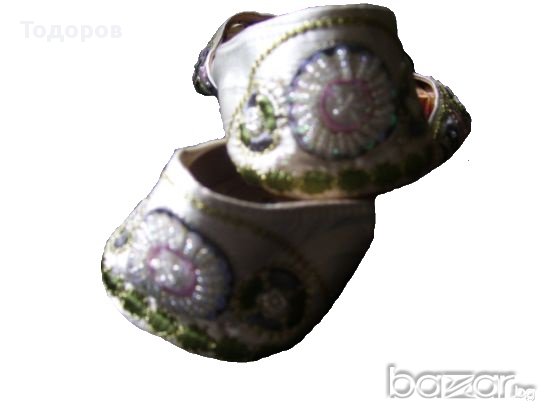 ИНДИЙСКИ БАЛЕРИНКИ - РЪЧНА ИЗРАБОТКА № 40/41, снимка 3 - Дамски ежедневни обувки - 14629110