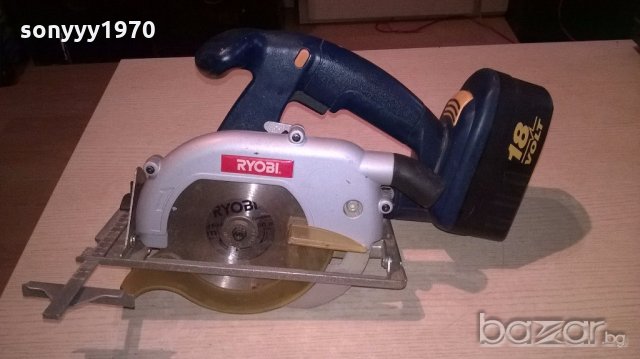 ryobi cw-1800-циркуляр 18в-внос швеицария
