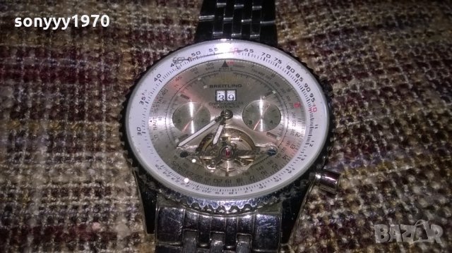 breitling chronometre navitimer-часовник-внос швеицария, снимка 10 - Мъжки - 24943245