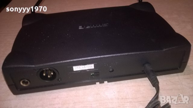 shure приемник за профи микрофон с адаптер, снимка 10 - Микрофони - 25155456