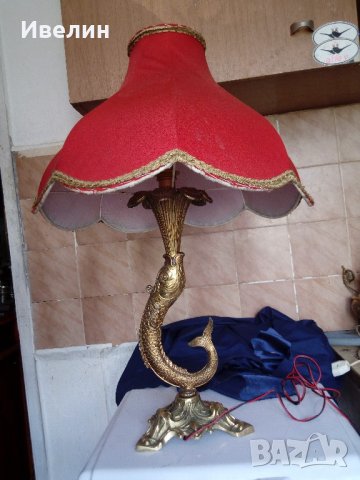 барокова нощна лампа, снимка 2 - Настолни лампи - 21772657