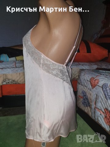 Сатенена нощничка код 21, снимка 3 - Нощници - 25718789