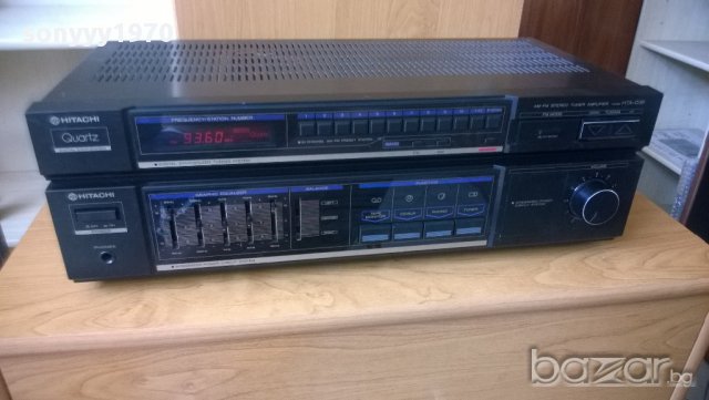  hitachi hta-d30-stereo receiver-нов внос от франция, снимка 7 - Ресийвъри, усилватели, смесителни пултове - 10324844