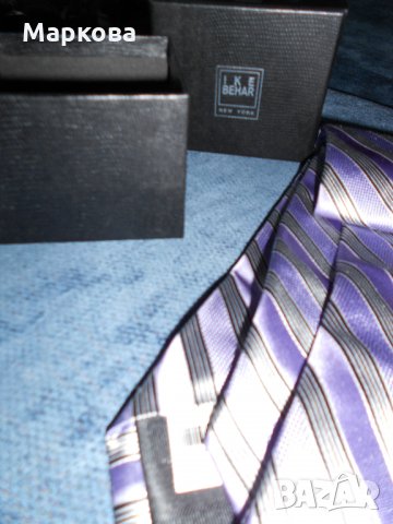 Луксозна мъжка вратовръзка Robert Talbot, снимка 3 - Други - 23734461