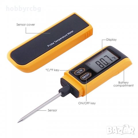 Готварски термометър за мляко месо скара храна, снимка 5 - Скари - 21705273