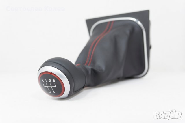 Топка за скоростен лост с маншон VW R-Line Golf 5 6 MK5,MK6, Jetta, EOS, Scirocco, снимка 5 - Аксесоари и консумативи - 23069130