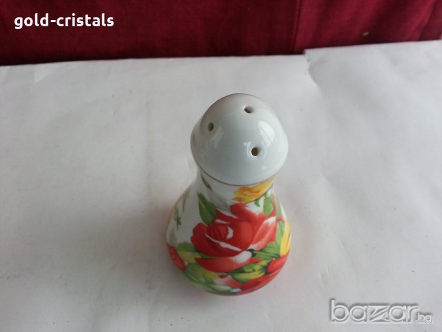 порцеланова солница и салфетник , снимка 6 - Антикварни и старинни предмети - 20740999