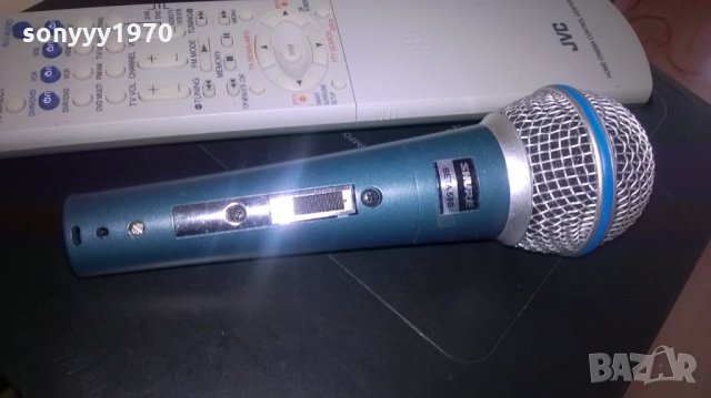 бета shure-жичен микрофон-sm58s profi mic