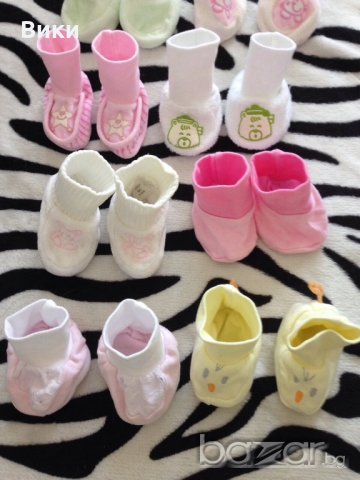 бебешки пантофки 0-3 месеца, снимка 3 - Бебешки обувки - 19785084
