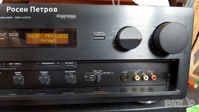 YAMAHA DSP-A1000 ПРОФИЛАКТИРАН, произведен във ЯПОНИЯ!!!, снимка 4 - Ресийвъри, усилватели, смесителни пултове - 23774177