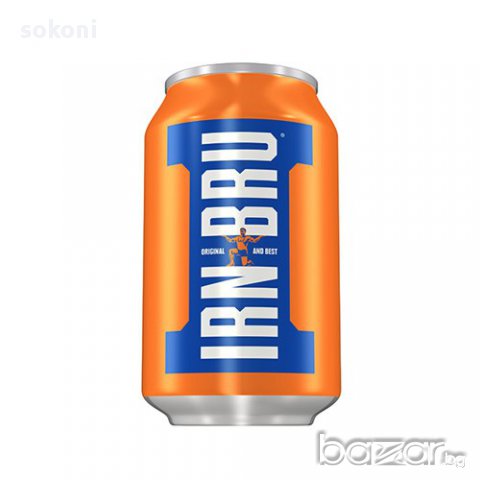 IRN BRU / Айрн Бру Газирана напитка 330мл, снимка 1
